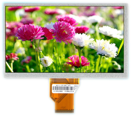 Ενότητα 50 επίδειξης ψηφίσματος TFT LCD 7,0 σημείων ίντσας 800x480 RGB διεπαφή καρφιτσών